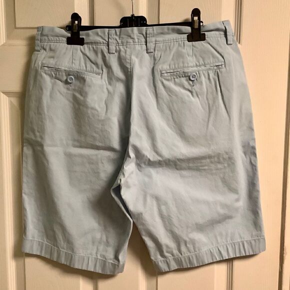 J Crew factory light blue cotton deck short 33 EUC - Picture 2 of 8